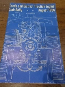 LEEDS DISTRICT Harewood 1966 Vintage Steam Traction Engine Rally Fair Programme - Picture 1 of 1