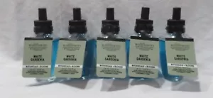 White Barn Bath & Body Works Wallflower Refill Bulb Lot Set of 5 WHITE GARDENIA - Picture 1 of 4