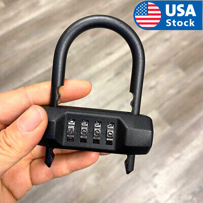 Outdoor 4-Digit Dial Combination Lock Padlock Password Travel School Gym Locker • 12.99$