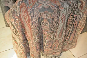 8 PLY DESIGNER WARM Cashmere TRAVEL Blanket Throw JAMAVAR SOFA BEDROOM 17 DESIGN - Picture 1 of 11