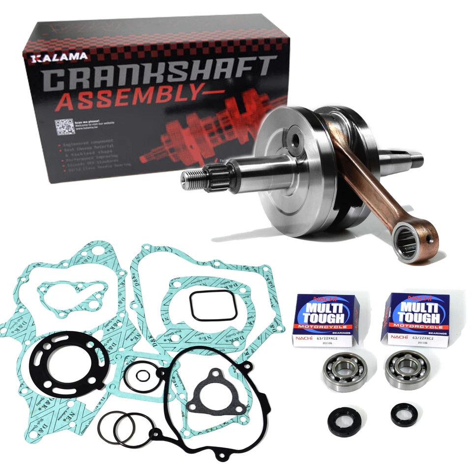 NUEVO CR85R CR 85R 03-04 Cigüeñal Nachi Cojinete de manivela Junta de sello de aceite Kit de motor Foto 1 de 4
