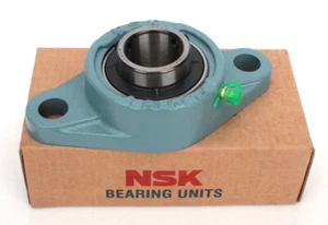 NSK outer spherical bearing diamond belt seat UCFL204 205 206 207 208 209 210 - Picture 1 of 3