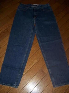 LEVI'S 560 COMFORT FIT DENIM JEANS 36" W 29" DARK WASHED INDIGO BLUE - Imagen 1 de 4