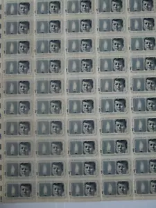 Scott #1246 "JF KENNEDY MEMORIAL" FULL Sheet (50 Stamps) .05 cent - M/NH - Picture 1 of 2