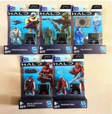 Mega Bloks Construx Halo Universe Heroes Series 17 Spartan Figure Collection Toy - Image 1 of 4