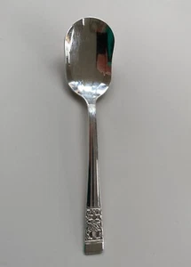 Vintage Oneida Hampton Court community plate jam/sugar spoon - Picture 1 of 6