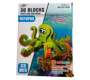 Bloques 3D de pulpo Sen Yan Toys para edades de 3+ - Imagen 1 de 2