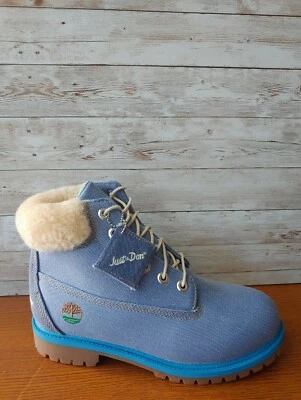 Timberland 6 inch Fabric Boot "Just Don" TB0A1UXT LIMITED EDITION JUNIORS. SZ:7 - Image 1 of 4