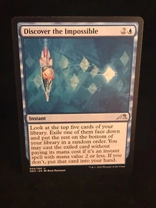 MTG Kamigawa Neon Dynasty Discover the Impossible 050/302 Magic the Gathering - Picture 1 of 3