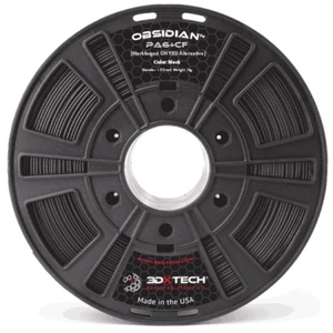 3DXTech Obsidian PA6+CF - Carbon Fiber Nylon Filament 1.75mm 1kg High Strength - Picture 1 of 2