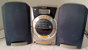 Impianto Stereo Micro Hi-Fi Samsung MM-19 Radio CD Cassetta Vintage