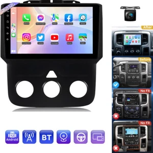 Android13 Car Radio Stereo Fr Dodge Ram 2013-18 1500 2500 3500 Carplay Auto Play - Picture 1 of 12