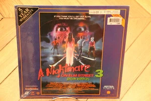 Nightmare on Street 3, A: Dream Warriors 1987 Laserdisc LD NTSC Horror - Picture 1 of 1