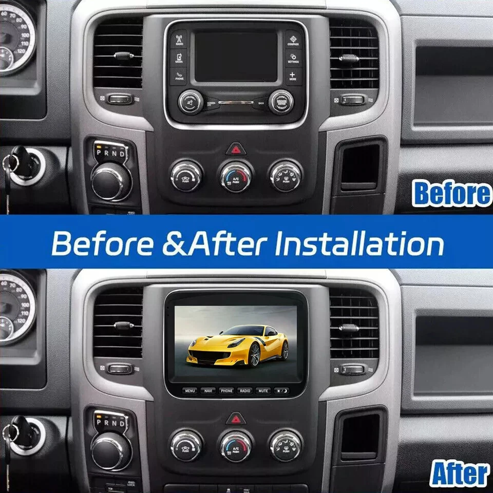 7" HD Car Radio GPS Navigation Android 2+32GB For 13-18 Dodge Ram 1500 2500 3500 - Image 1 of 4