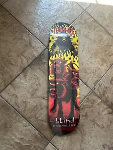 Jani Laitala 3 Wolves Reaper tabla de skate vintage ciega vida eterna 8,375 - Imagen 1 de 6