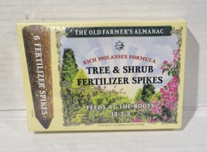 New !! Rich Molasses Formula Tree & Shrub 6 Fertilizer Spikes 13 - 3 - 3 1.5 lbs - Picture 1 of 4