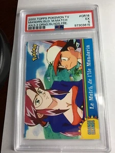 2000 Topps Pokemon Serie de TV 3 #OR16 Mandarin Island Miss Match PSA 5 EX FRANCÉS - Imagen 1 de 2