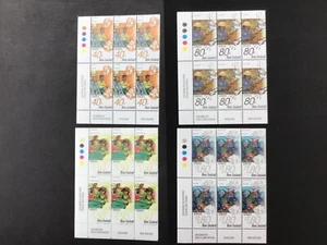 NEW ZEALAND NHM PLATE BLOCK SET-1996 RESCUE SERVICES SG 1793/83 - Picture 1 of 1