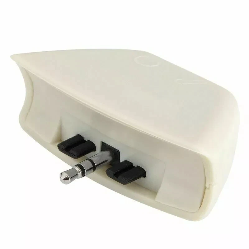 3.5mm Jack Mic Headset Earphone Converter Adapter For Xbox 360 Headphone, White - Image 1 of 1