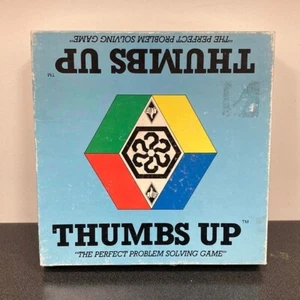 Vintage Thumbs Up The Perfect Problem Solving Board Game Rare - Foto 1 di 13