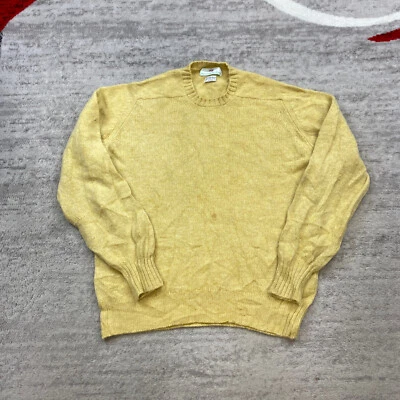 Suéter De Colección Abercrombie & Fitch Shetland Lana 44 Beige Tostado Años 40 50 Escocia Foto 1 de 4