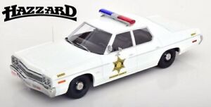 DODGE MONACO HAZZARD COUNTY POLICE 1974 LOOK-A-LIKE 1/18 KK Scale KKDC181152