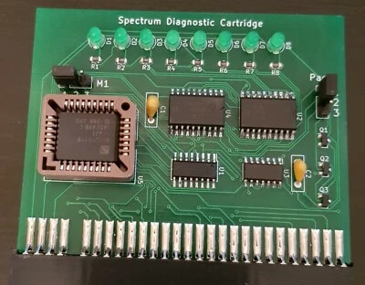 PCB de diagnóstico de espectro ZX para espectro 16/48 k, 128 k - Imagen 1 de 4