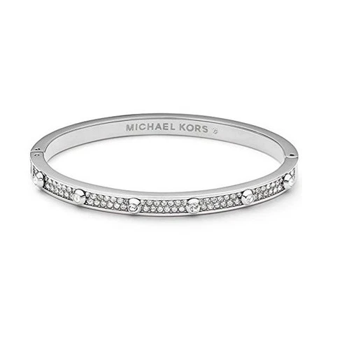 Michael Kors Heritage Astor Pave Hinge Bangle Bracelet MKJ3268040