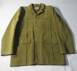 D6329 Vintage Caintco Herren Grün Mantel Jacke - Bild 1 von 14