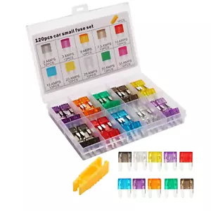 Kit Surtido Fusibles-Mini (2A/3A/5A/7.5A/10A/15A/20A/25A/30A/35A) para Coche, Casa rodante, SUV - Imagen 1 de 11