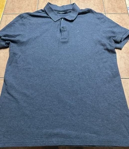 J.Lindeberg Men's Size XL Purple Melange Short Sleeve Troy Cotton Polo - Picture 1 of 6