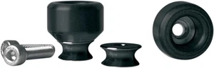 YAMAHA YZF R1 / R6 S / YZF750R Vortex SP614K 6mm Swingarm Slider Spools Black - Foto 1 di 1
