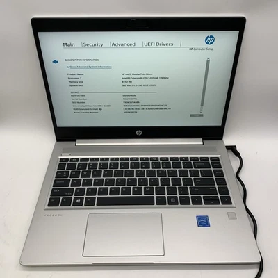 Laptop HP ProBook MT22 Celeron 5205U 1,9 GHz 8 GB de RAM sin unidad/sin sistema operativo Foto 1 de 4