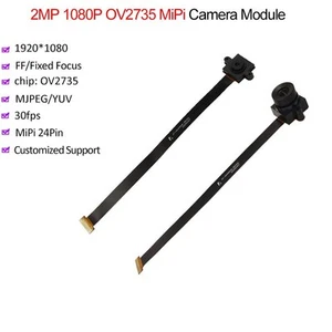 Módulo de cámara MiPi 2MP 1080P OV2735 30 fps FF enfoque fijo 65° 86° MJPEG, YUV FPC - Imagen 1 de 7