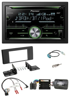 Pioneer Bluetooth Lenkrad DAB 2DIN USB CD Autoradio für Land Rover Range Rover V - Bild 1 von 4
