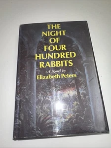 Night of Four Hundred Rabbits by Elizabeth Peters (1971) Mylar Cover - Picture 1 of 16