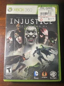 Injustice Gods Among Us Xbox 360 - no manual - Picture 1 of 3