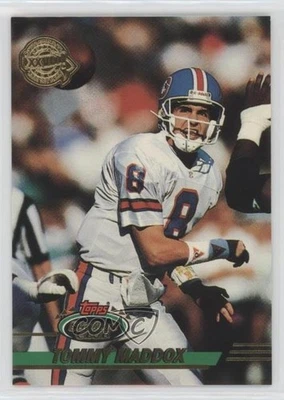 1993 Topps Stadium Club Super Teams Redeemed Super Bowl XXVIII Tommy Maddox #12 - Image 1 of 2