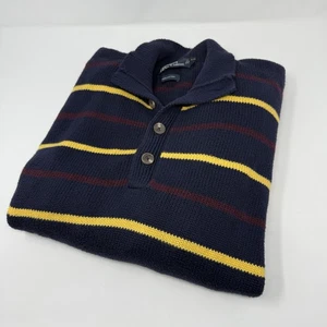 Vintage Polo Ralph Lauren Herren Gr. XL Henley Pullover Rugby gestreift - Bild 1 von 7