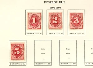 U.S. "POSTAGE DUE" STAMP LOT ~ J22-J25 ~ MH ~ F-VF - Picture 1 of 1