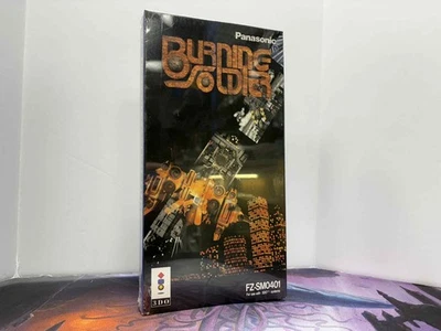 Burning Soldier (3DO, 1994) for the 3D0 System - Brand New, Sealed in Long Box - Image 1 of 4