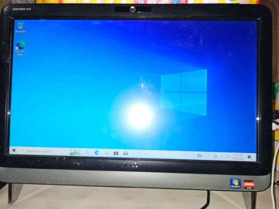 pantalla táctil DELL INSPIRON ONE ORDENADOR MODELO 2205 viene con cable Foto 1 de 4