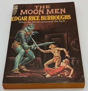 VINTAGE ACE F-159 THE MOON MEN EDGAR RICE BURROUGHS VFN+/NM! UNREAD? - Picture 1 of 4