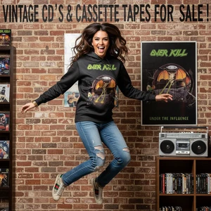 •OVERKILL ~ UNDER THE INFLUENCE• ~1988 OG PRESSING~ (CASSETTE TAPE) - Picture 1 of 7