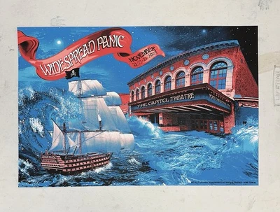 Póster de envío Widespread Panic Port Chester, NY 21/11-23/2025 *Fin de semana regular* Foto 1 de 4