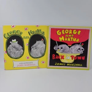 George and Martha Back in Town James Marshall Paperback Scholastic Book Lot - Picture 1 of 11