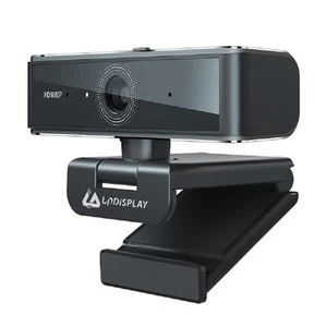 LPDISPLAY 1080P Webcam with Microphone,60 FPS USB Webcam 2 Mics Streaming wit... - Picture 1 of 7