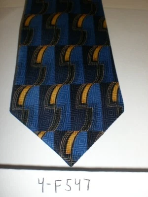 CORBATA CUELLO 50" LARGO AZUL JASON SCOTT 4-F547 Foto 1 de 3