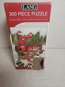 Lang Camion di Babbo Natale puzzle 300 pezzi arte di Susan *danni scatola minori* NUOVO - Foto 1 di 5
