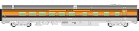 Walthers Mainline 30167 HO Scale 85' Budd Diner Denver & Rio Grande Western(TM) - Image 1 of 1